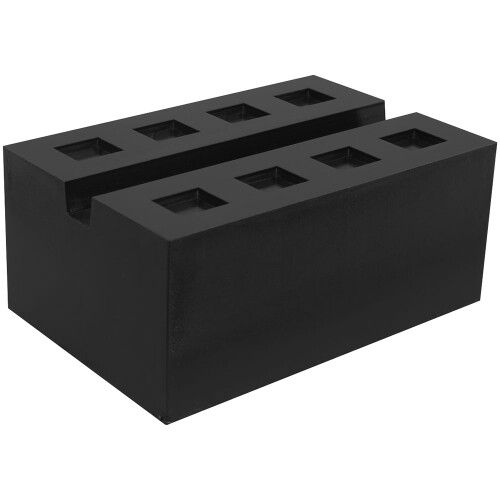 Sealey Sealey SJBEX.A03 Slotted Rubber Support Block for Viking Jacking Beams 80mm