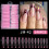 Aucun formulaire papier requis Extensions d'ongles en-Rose 3