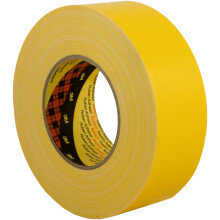 3M Extra Heavy Duty Duct Tape 389, Yellow, 50 mm x 50 m, 0.26 mm