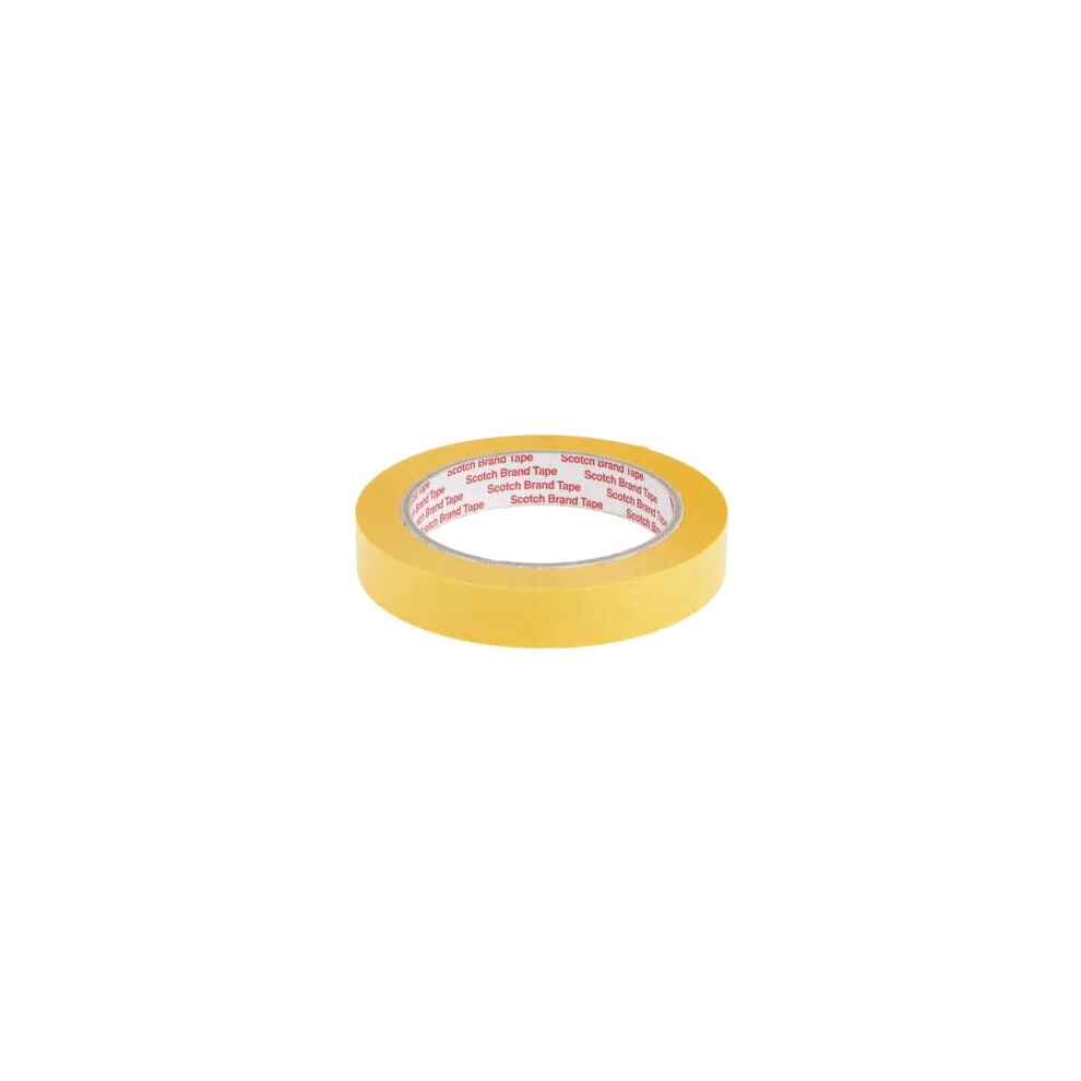 3M Scotch Performance Masking Tape 244, 24 Mm X 50 M, 0.08 Mm Gold