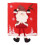 Julstolsöverdrag i tyg – Hands Up-figurdesign 2