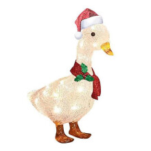 Light-Up Duck Christmas Decoration LED Outdoor 1pc