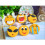 Conjunto de 24 ímãs de geladeira de resina com emojis 3