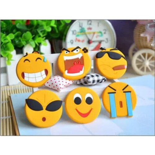 Conjunto de 24 ímãs de geladeira de resina com emojis 2