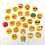 Conjunto de 24 ímãs de geladeira de resina com emojis 5