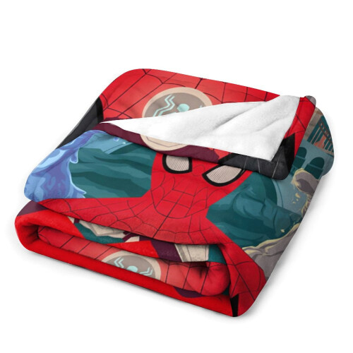 Manta de flanela do Homem-Aranha, 101,6 x 127 cm (40 x 50 polegadas) 2