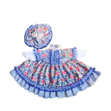 Porch Goose Frühlingsoutfit-Set mit Sonnenblumenkleid und Hut
