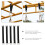 Heavy-Duty Tree Swing Strap Set – Stainless Steel & 2