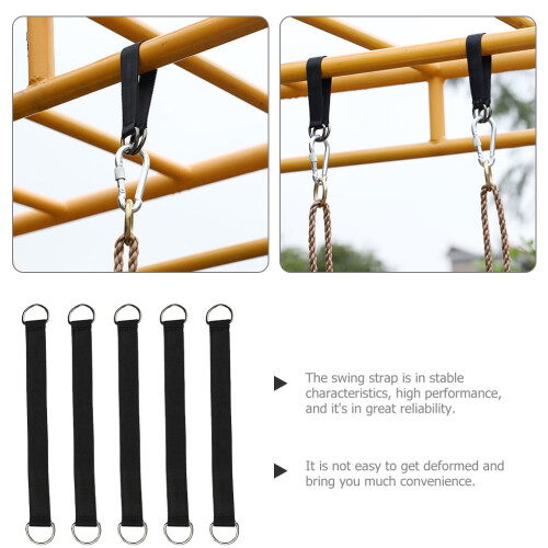 Heavy-Duty Tree Swing Strap Set – Stainless Steel & 1