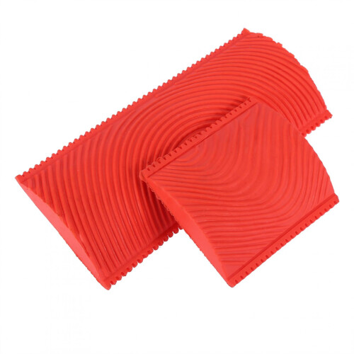 Wood Grain Brush Tool Rubber Effect 2 pcs 2