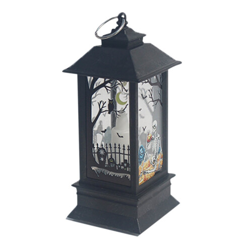 Lanterne LED Halloween - Lampe suspendue portable pour intérieur 1