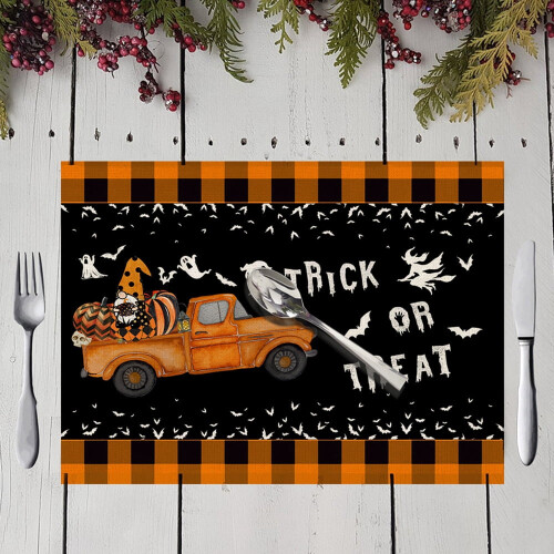 Table Place Mats Cotton 4 Pack 2