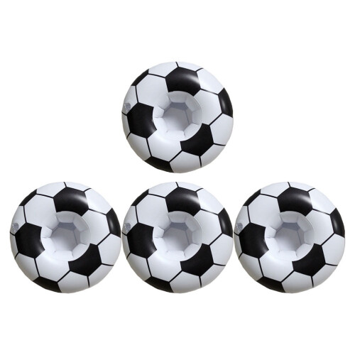 Inflatable Soccer Ball Drink Coasters (4pcs) 2