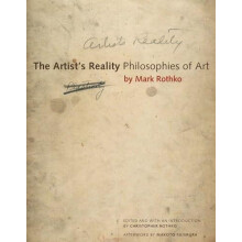 Artists Reality by Mark Rothko Paperback Book