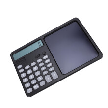 12-stelliger Taschenrechner 400mAh Schwarz 253x159x22.5mm