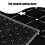Kitchen Rug Set Black Cushioned Non-Slip 2 Pc 8