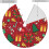 Christmas Tree Skirt 48 inch festive decor 2