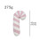 Candy Cane Pillow Pink Holiday Decor 1 Piece 3