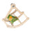 Multifunctional Chew Resistant Wood Perch for Parrots Cage Toy 1