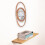 Woven Oval Wall Mirror 48x32cm 4