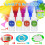 VISALY Tie Dye Kit Non-Toxic Permanent 4 Bottles 3