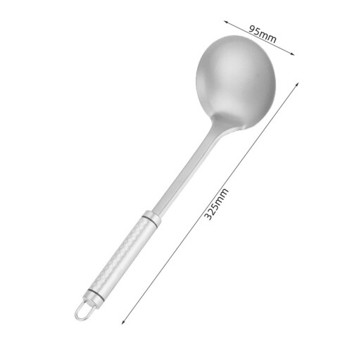 Stainless Steel Wok Spatula Long Handle 1 Piece 2