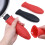 Non-Slip Silicone Pot Handle Holder Grey 2PCS 3