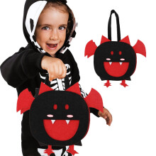 Giyblacko kids Halloween reusable trick or treat bags with