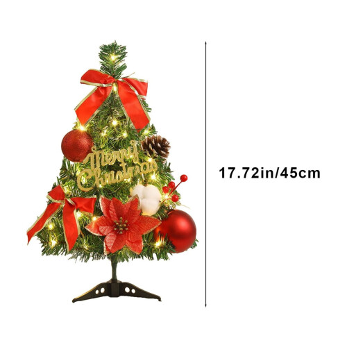 Christmas Tree Ornament Flocked Beads 17.7 Inch 2