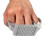 Martillo de carne de aluminio plateado de 11 cm 2