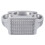 Martillo de carne de aluminio plateado de 11 cm 5