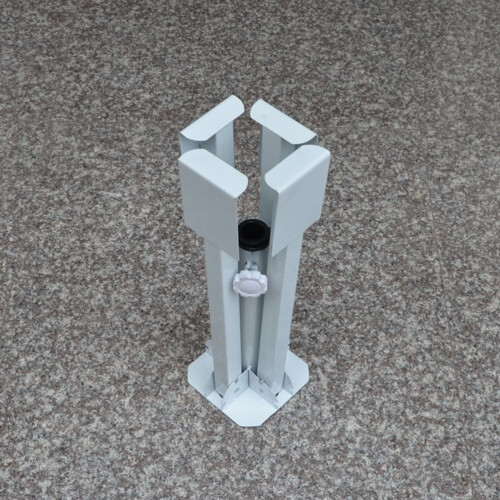 Βάση ομπρέλας παραλίας από ατσάλι – 85x85x30cm 1