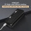 Mini bag sealer for snack bags, USB-powered, black 2