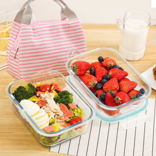 Sac isotherme réutilisable portable pour le déjeuner (1 pièce) 2
