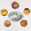 50Pack Aluminum Foil Bowls120ml Stackable Oven & Fridge 5