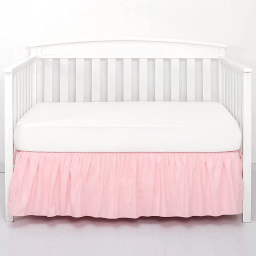 Jupe de lit bébé en microfibre avec élastique 2