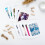 Christmas photo frame string clips kraft paper 10 pcs 2