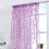 Sheer Voile Curtain Panel Floral Print 100 inch Polyester 6