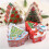 Boîte à biscuits sapin de Noël rétro en fer-blanc (1 pièce) 3