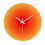 Modern Wall Clock Minimalist Tempered Glass 12-inch 3
