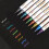 Pearlescent pigment pen double head 10ml 5
