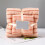 Beach Bathroom Towel Set Soft Absorbent 2 Piece Orange 2