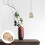 Lot de 4 abat-jour ronds en bambou 3