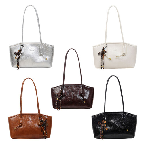 Modische PU-Tasche, einzigartiges Design, bequemer-Beige 2