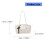 Modische PU-Tasche, einzigartiges Design, bequemer-Beige 5