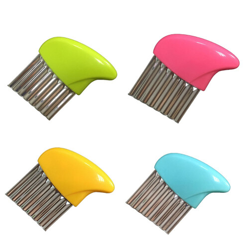 2-Piece Stainless Steel Wavy Potato Cutter 2