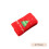 Serviette de Noël en coton rouge 35 x 75 cm 3