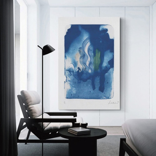Εκτύπωση σε καμβά αφηρημένης ζωγραφικής Helen Frankenthaler 12x18 2