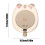 USB Cup Heating Pad Adjustable Temperature Brown 3