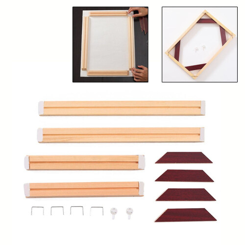 Ruibeauty Κορνίζα DIY 30cm x 40cm για πίνακες ζωγραφικής σε καμβά 1